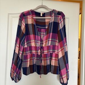 Anthropologie Pilcro Boho Top
